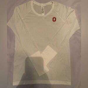 Lululemon Ohio State Buckeyes Swiftly long sleeve Shirt Top 2.0 Brand New sz 8